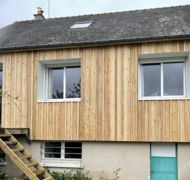 Isolation thermique d'une maison par l'extérieur