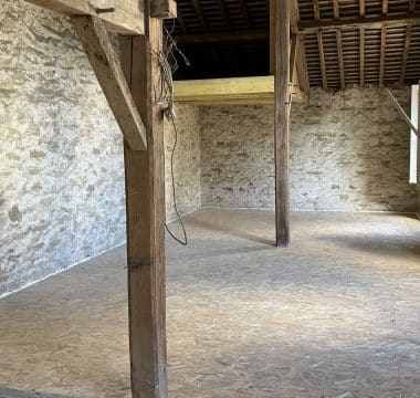 Restauration d'un plancher dans une vieille bâtisse